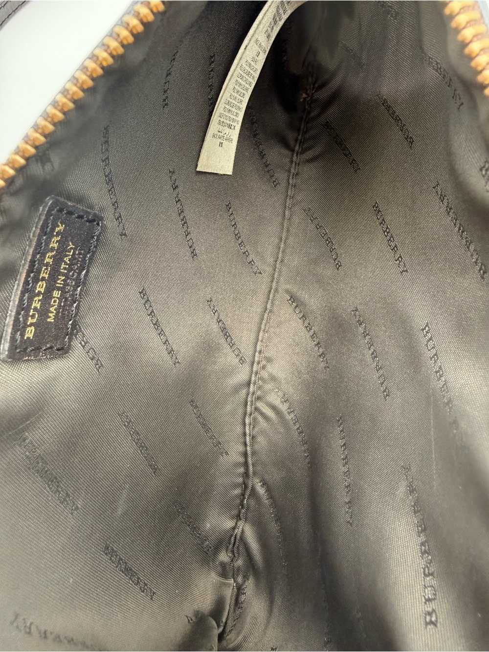 BURBERRY HAYMARKET CHECK PEYTON CROSSBODY - Picture 5 of 8